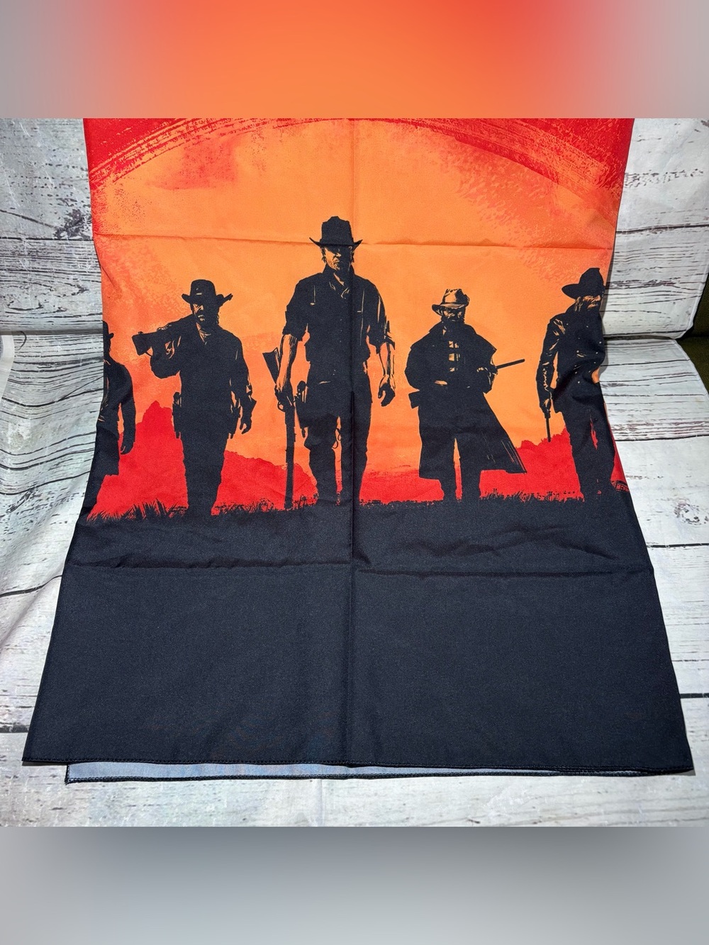 Tapestry Red Dead Merch Poster, Redemption Flag, Wall Hanging, Party,Decoration - Picture 2 of 7